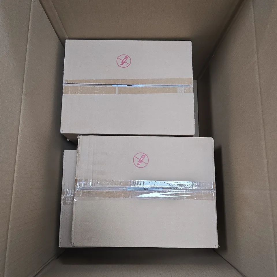 BOX OF 6 X 12 GISELA GRAHAM WHITE CHRISTMAS HANGING DECORATIONS BOXED