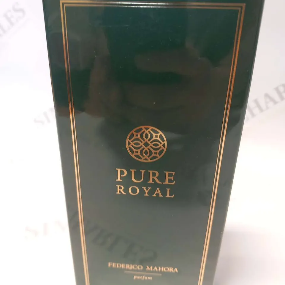 BOXED AND SEALED FEDERICO MAHORA PURE ROYAL PARFUM 50ML