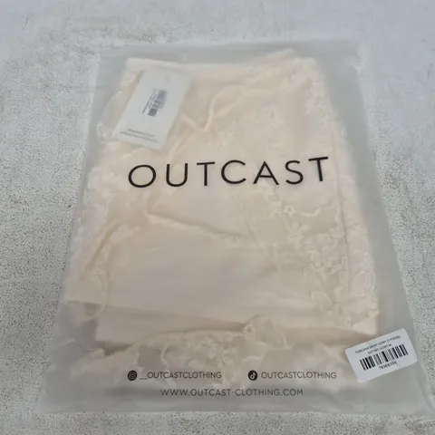 OUTCAST CLOTHING TOSCANA SKIRT IVORY – UK M