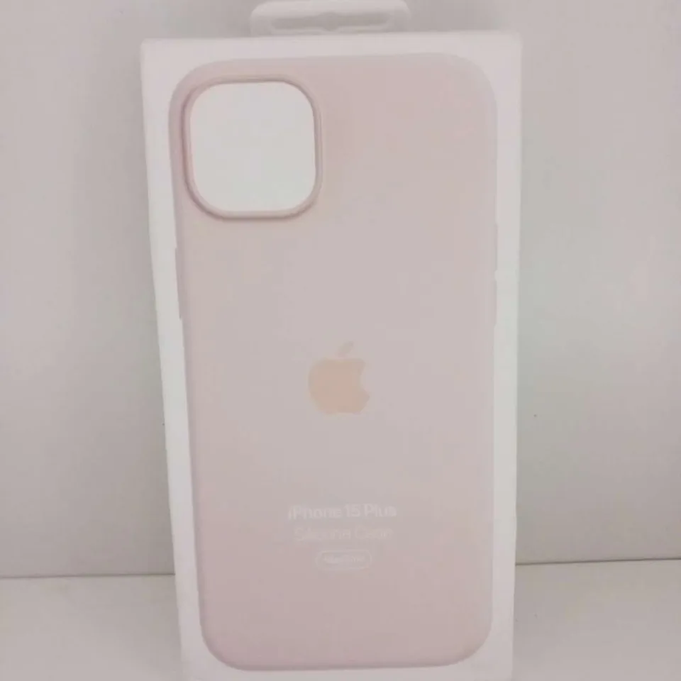 BOXED APPLE IPHONE 15 PLUS SILICONE CASE MAG SAFE