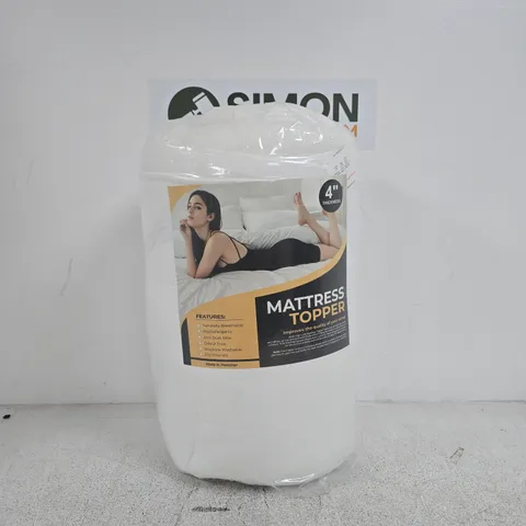 MATTRESS TOPPER 4" THICKNESS