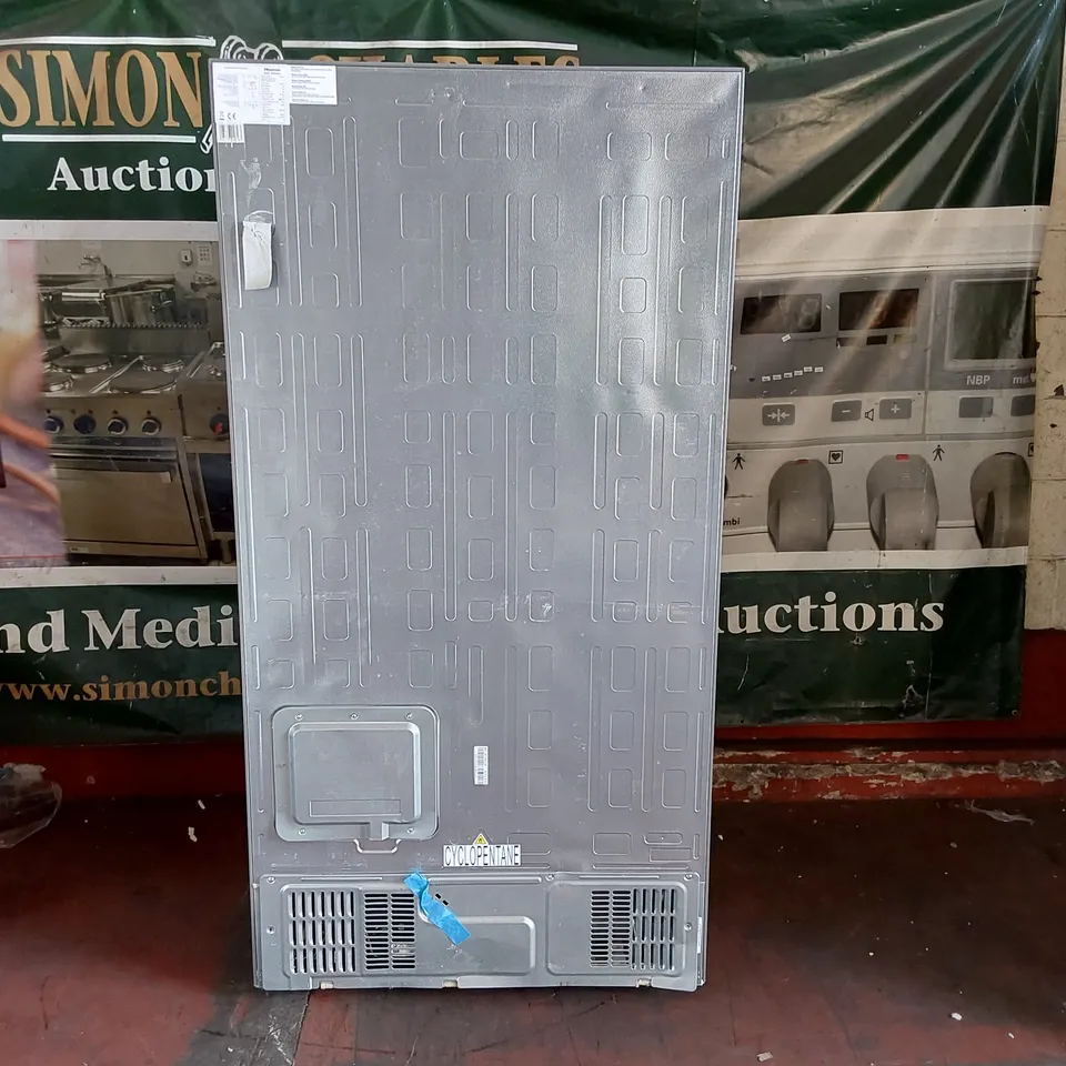 HISENSE RQ689N4BD1 FRIDGE FREEZER - SILVER