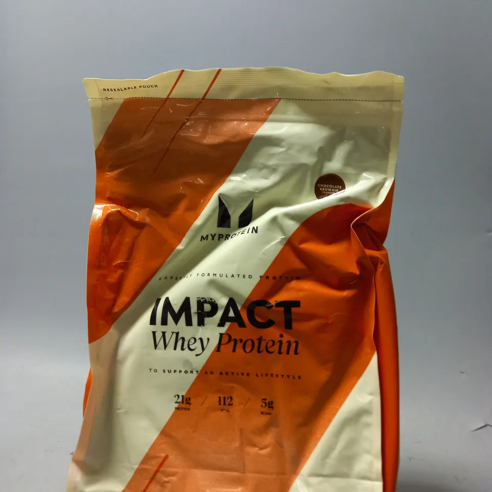 MY PROTEIN IMPACT WHEY PROTEIN CHOCOLATE BROWNIE 2.5KG 