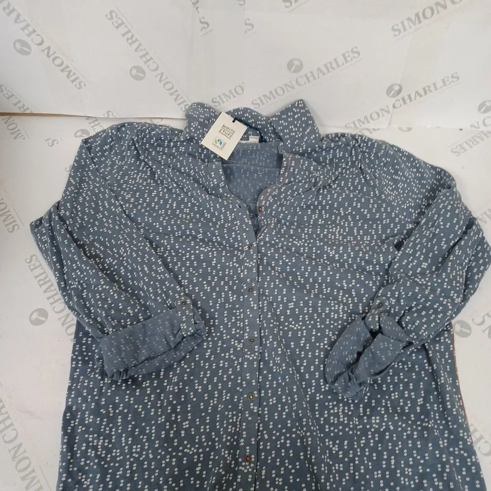 WHITE STUFF ANNIE JERSEY SHIRT SIZE 22
