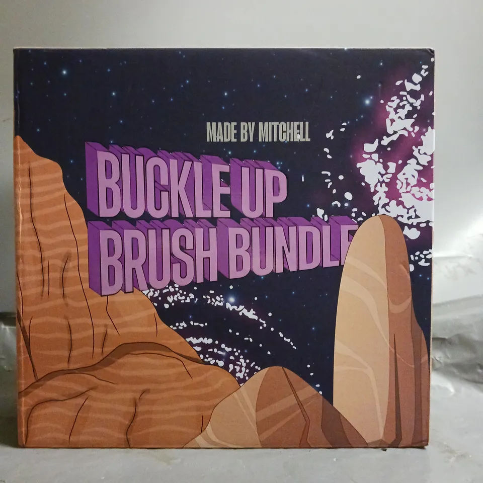 BOXED MADE BY MITCHELL BUCKLE UP BRUSH BUNDLE 