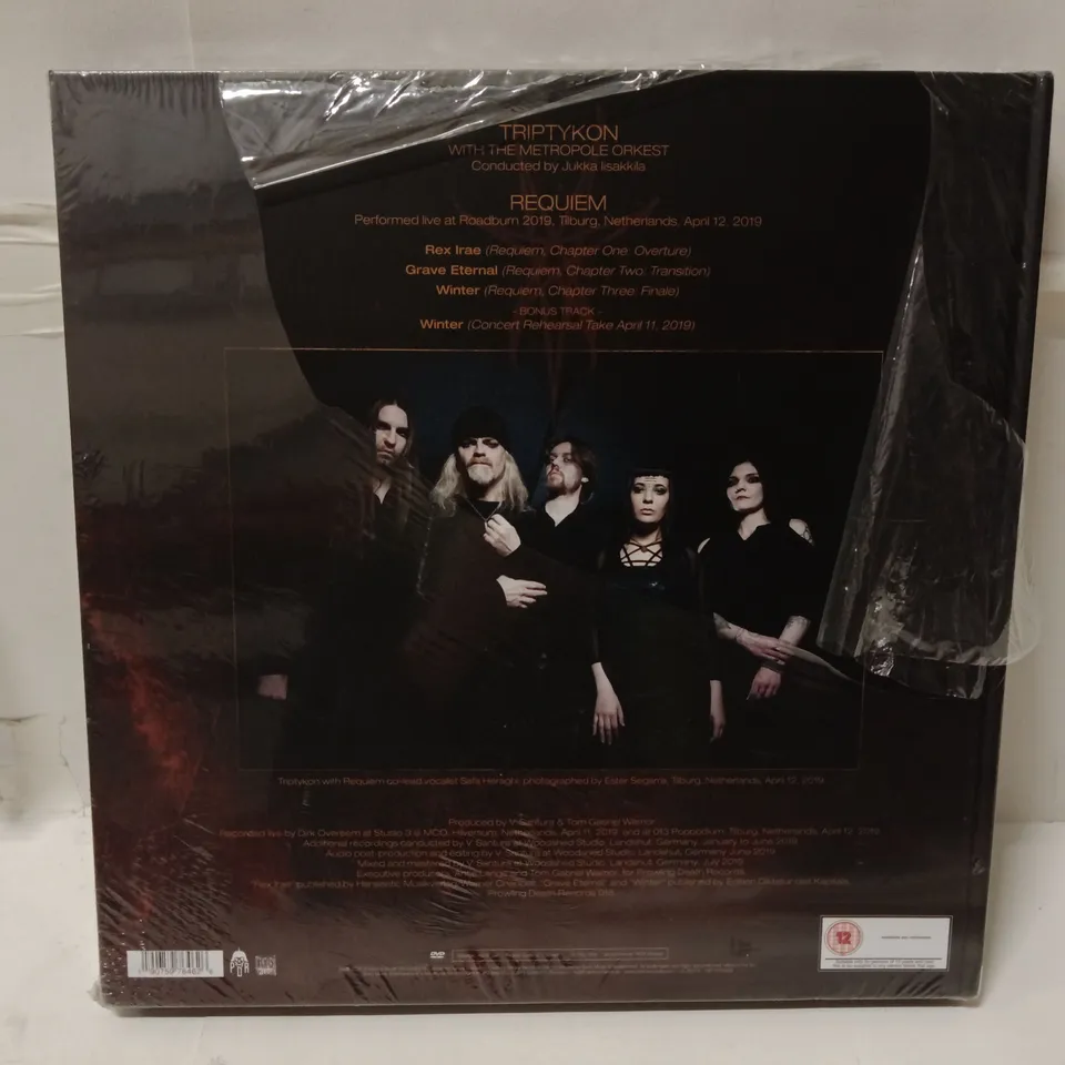 CELTIC FROST/TRIPTYKON – REQUIEM: LIMITED DELUXE ARTBOOK (CD, DVD, LP)