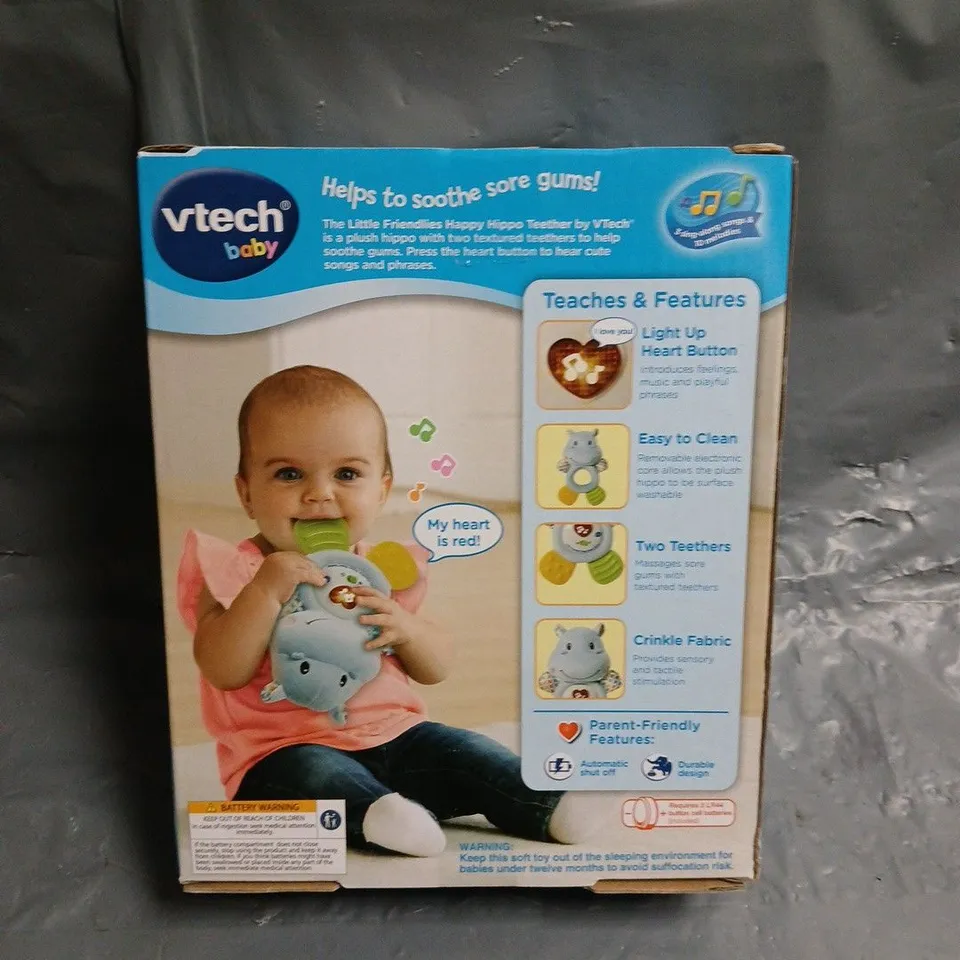 VTECH BABY LITTLE FRIENDLIES HAPPY HIPPO TEETHER