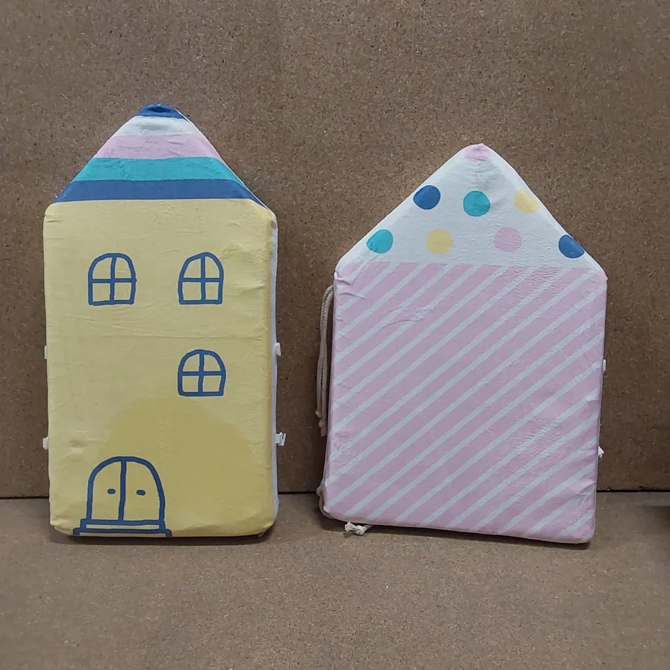 MY BOONII MINI HOUSE BABY COT BUMPER - 4PC 