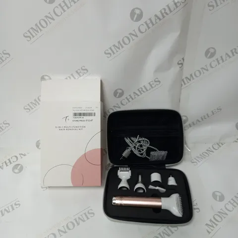 BOXED TILI 5 IN 1 MULTI FUNCTIONAL HAIR REMOVAL KIT