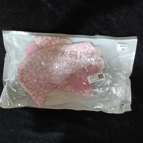PINK LARGE WOMENS BRA.
