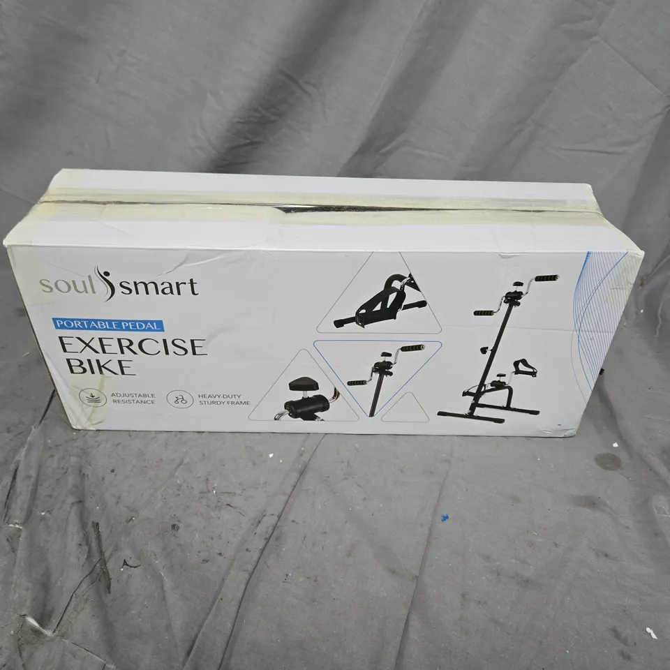 SOULSMART PORTABLE PEDAL EXERCISE BIKE – BOXED