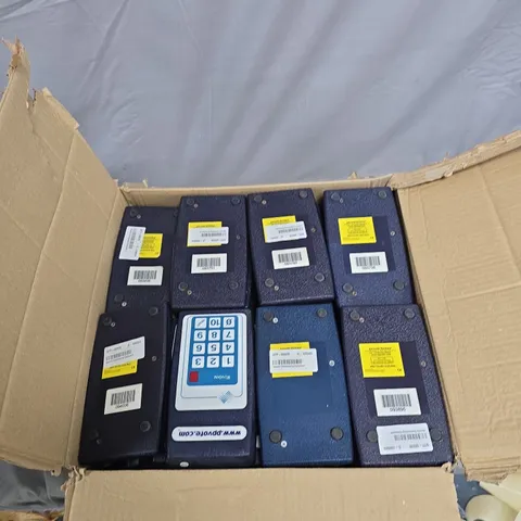 BOX OF APPROXIMATELY 45 PPVOTE CONFERENCING EQUIPMENT