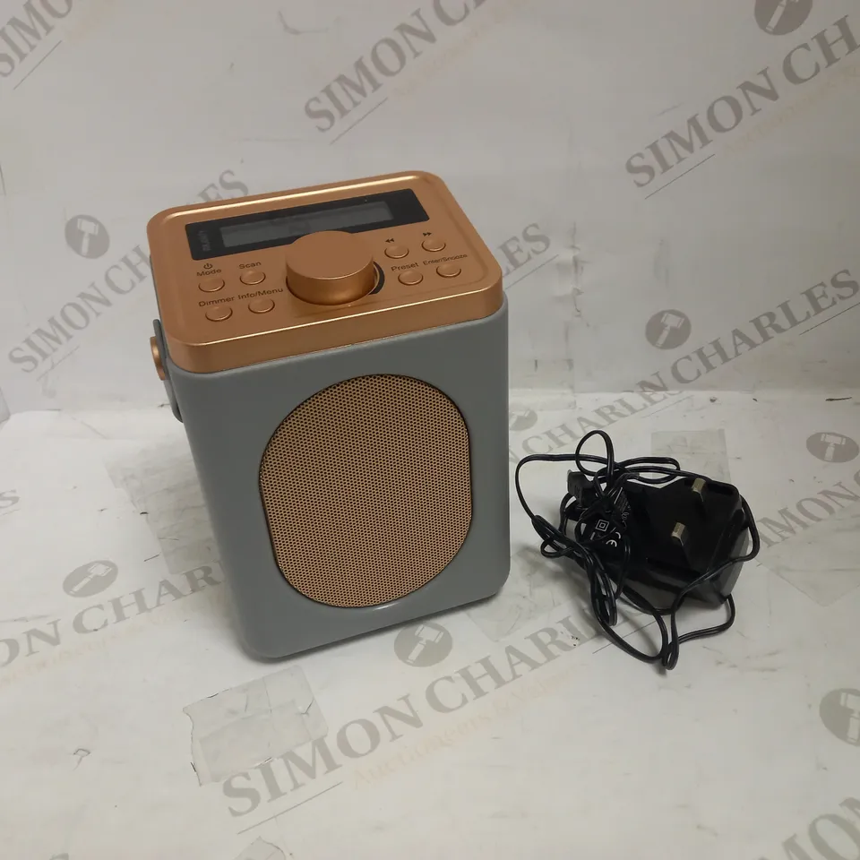 MAJORITY LITTLE SHELFORD PORTABLE BLUETOOTH DAB RADIO