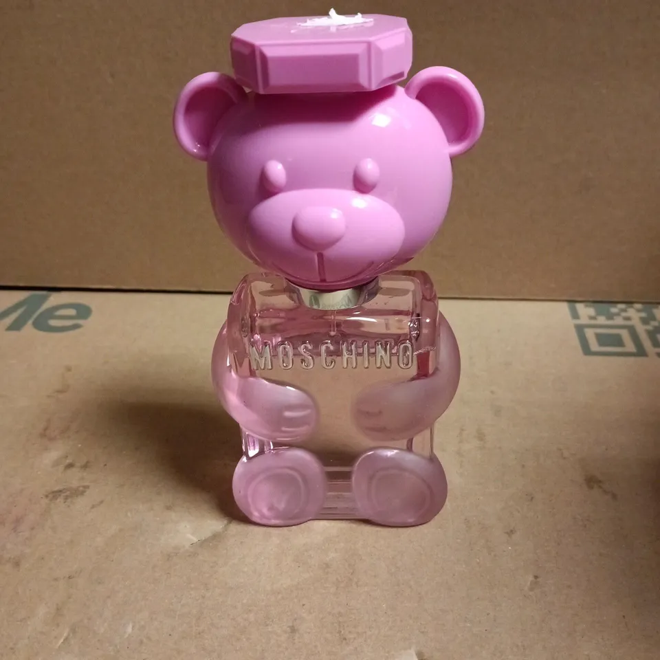 MOSCHINO TOY BEAR PINK PERFUME BOTTLE