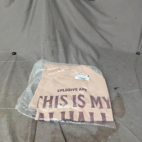 XPLOSIVE APE THIS IS MY VALHALLA SAND T SHIRT 4XL BAGGED