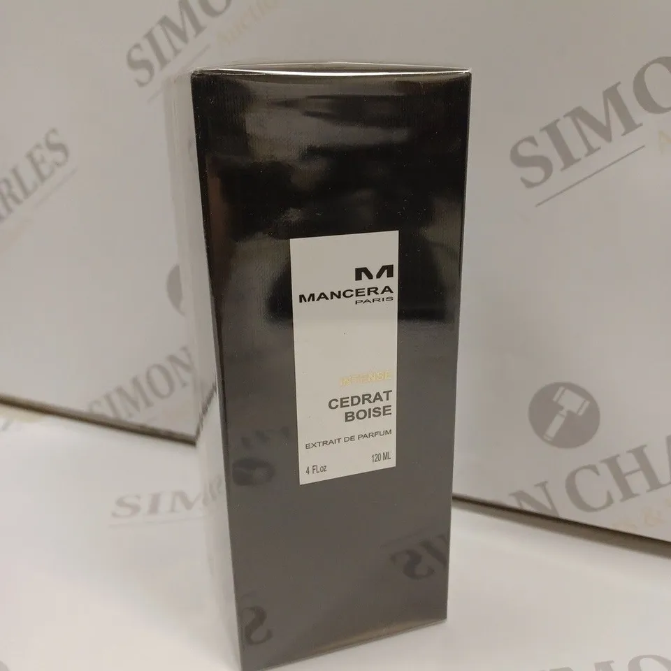 BOXED MANCERA INTENSE CEDRAT BOISE EXTRAIT DE PARFUM 120ML