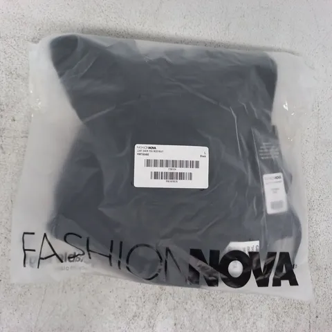 BAGGED FASHION NOVA LUST OVER YOU BODYSUIT IN BLACK SIZE LARGE