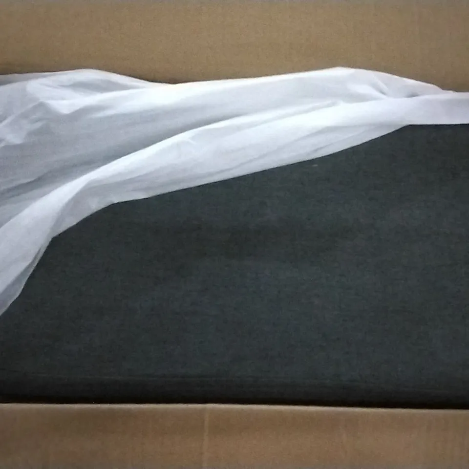 BOXED MENDOSA FOOTSTOOL DARK GREY 