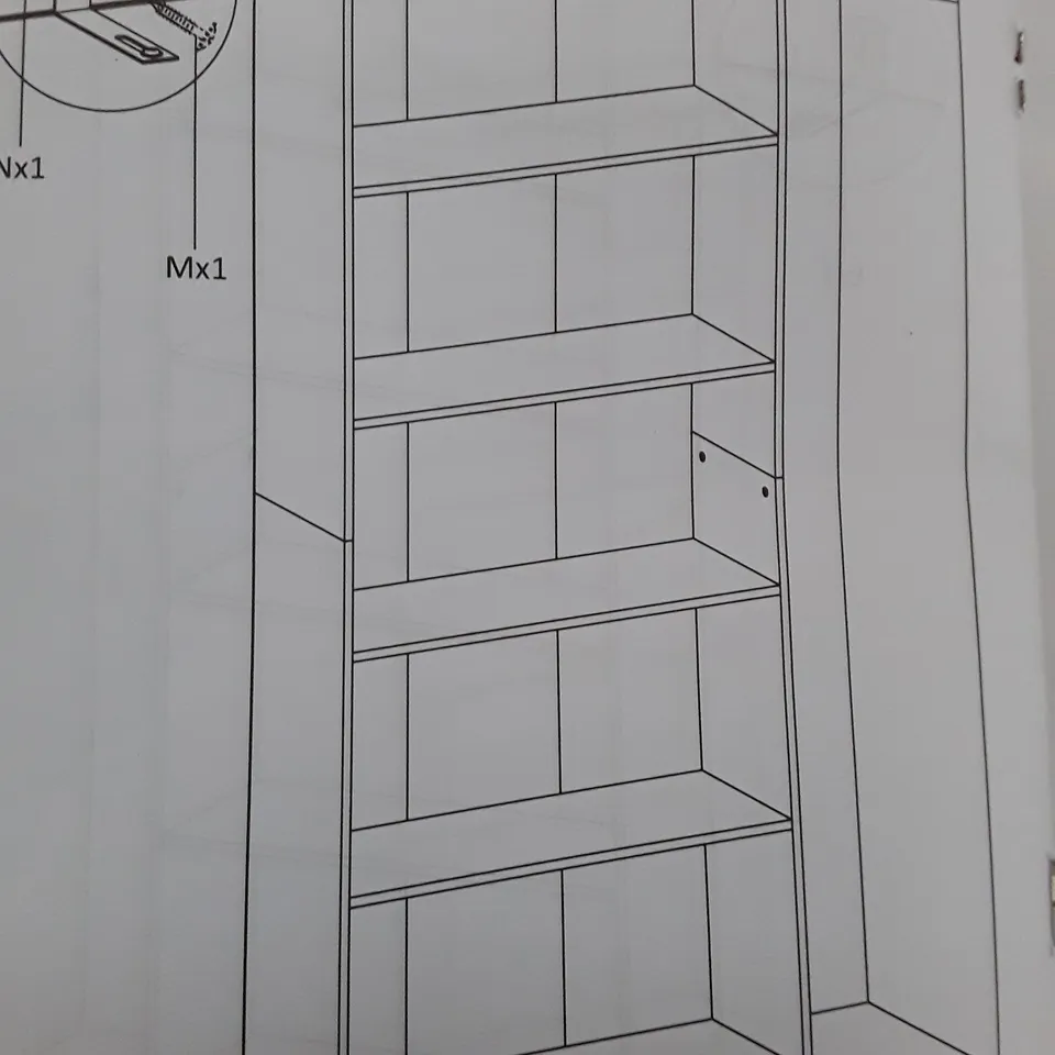 BOXED BOOKCASE