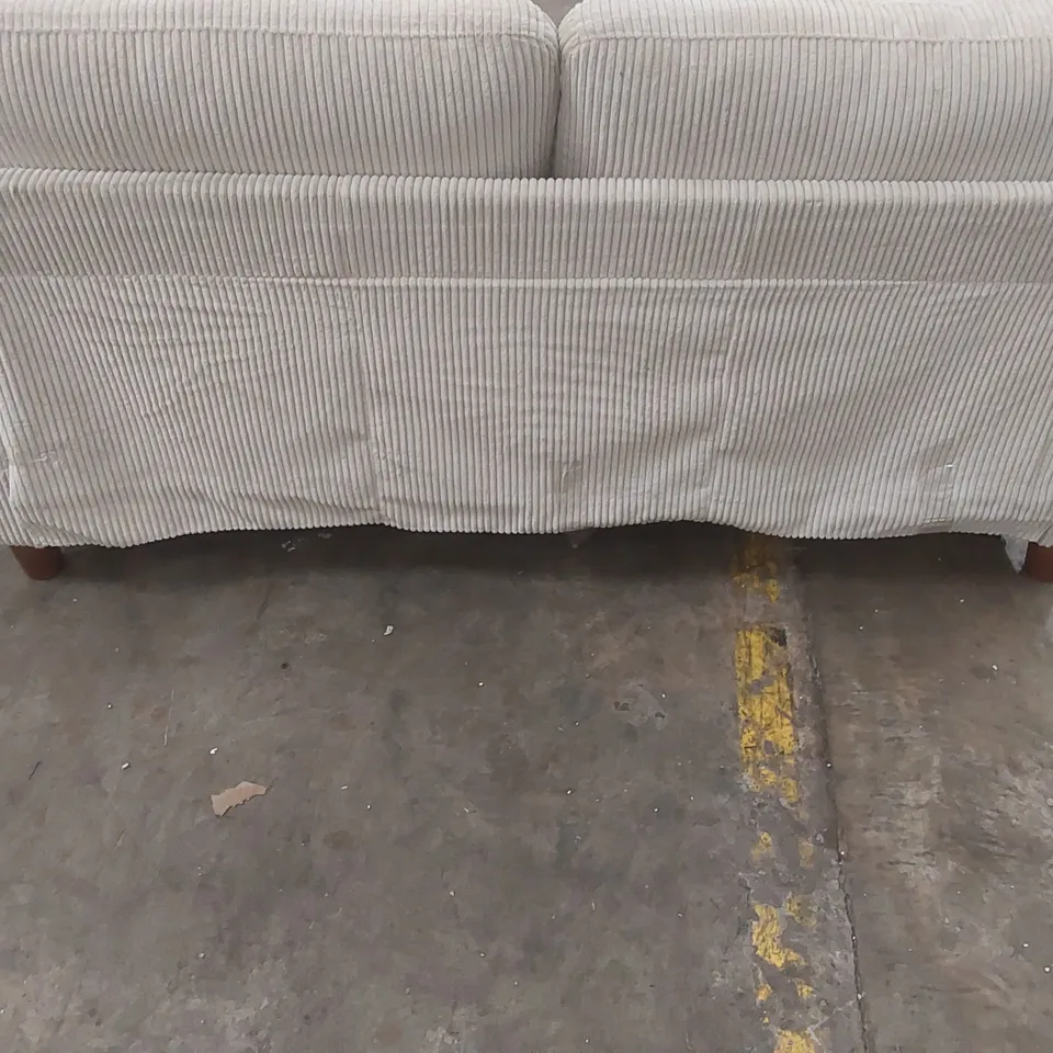 QUALITY DESIGNER FABRIC UPHOLSTERED 3 SEATER SOFA