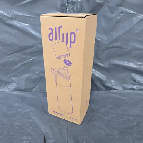 BOXED AND SEALED AIR UP LAVENDER 600ML WATER BOTTLE 