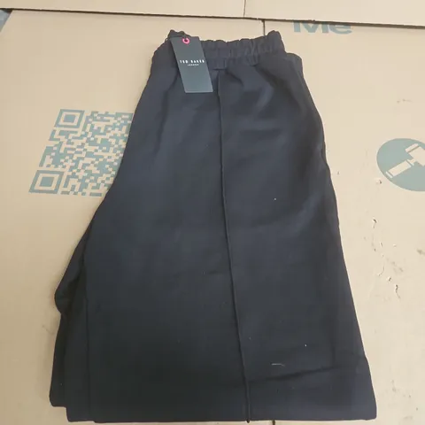 TED BAKER LONDON NAVY HONEYCOMB TRIM JOGGERS – SIZE 34R