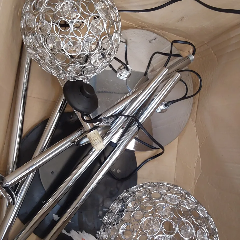 DARLIGTON 2 LIGHT FLOOR LAMP RRP £80