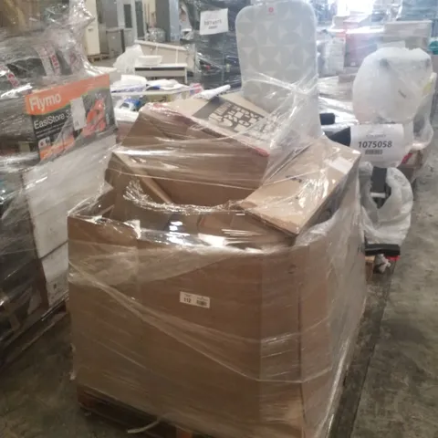 PALLET OF APPROXIMATELY 11 UNPROCESSED RAW RETURN HOUSEHOLD AND ELECTRICAL GOODS TO INCLUDE;