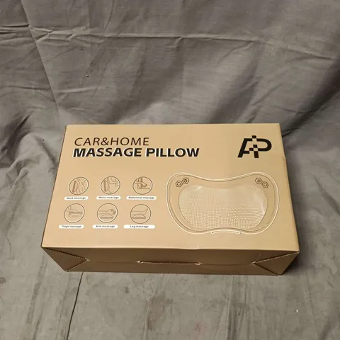 ACCUEILPORT CAR & HOME MASSAGE PILLOW WITH POWER ADAPTOR