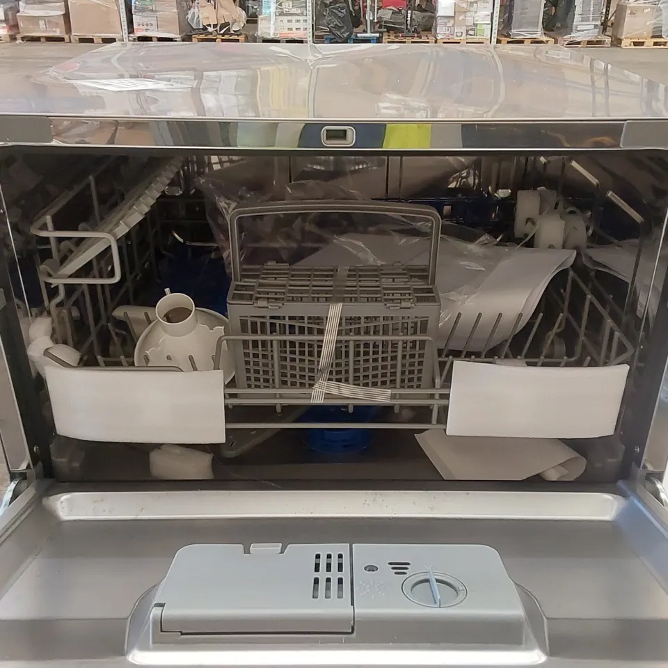 COMFEE KWH-TD602E-S FREESTANDING TABLE TOP COMPACT DISHWASHER - SILVER