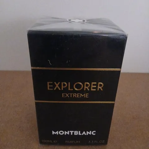 BOXED AND SEALED EXPLORER EXTREME MONTBLANC PARFUM 100ML