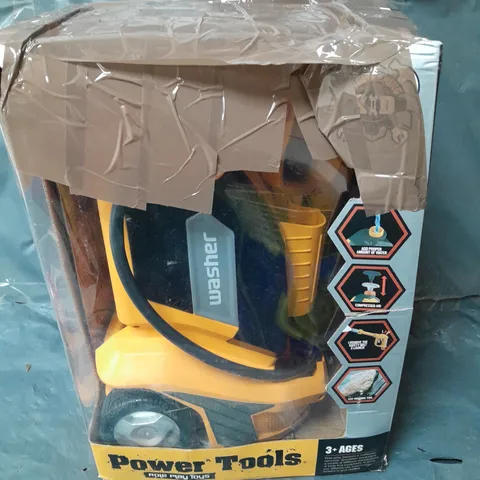 BOXED POWER TOOLS CHILDRENS CAR WASHING MACHINE