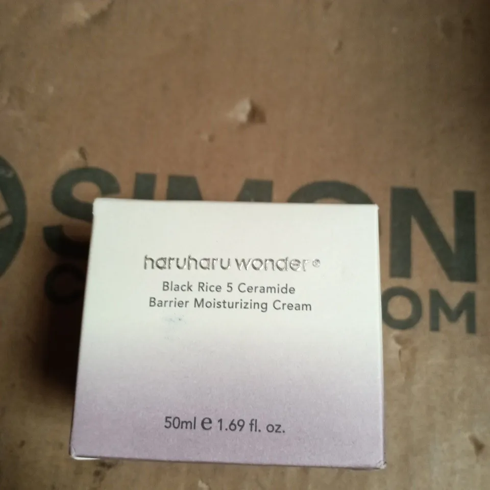HARUHARU WONDER BLACK RICE 5 CERAMIDE BARRIER MOISTURIZING CREAM, 50ML