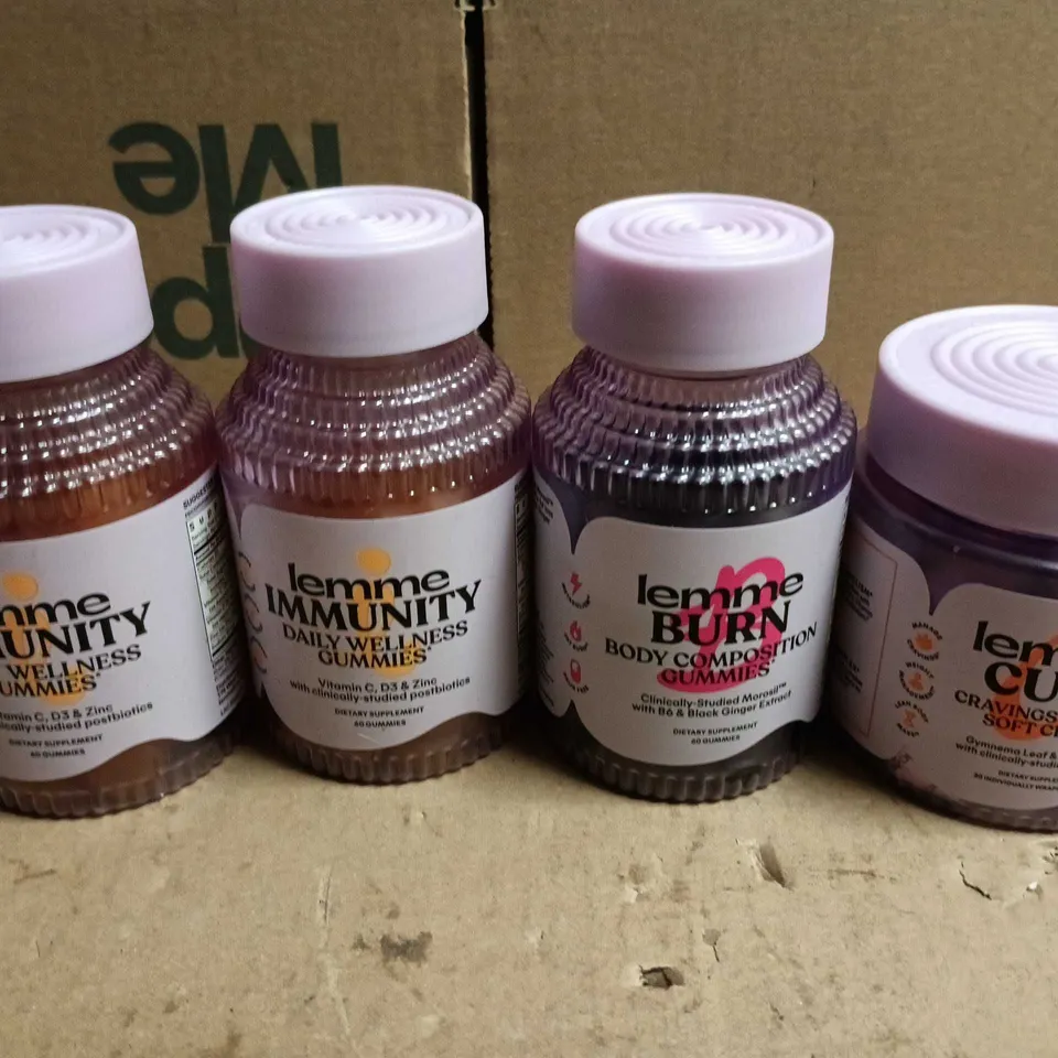 APPROXIMATELY 15 ASSORTED LEMME GUMMIES