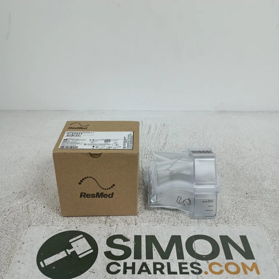 RESMED HUMIDAIR CLEANABLE II HUMIDIFIER CHAMBER – REF 37471 (BOXED)