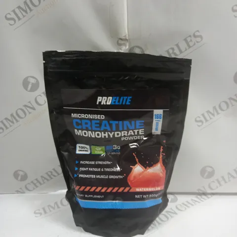 SEALED PRO ELITE MICRONIZED CREATINE MONOHYDRATE POWDER 