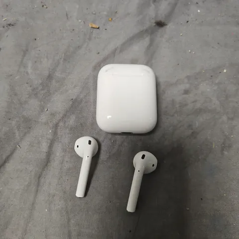 AIRPODS  WITH CHARGING CASE – WHITE-MODEL NOT VERIFIED