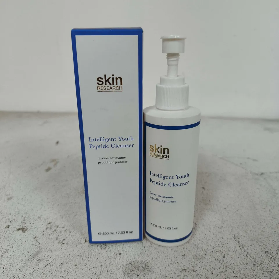 BOXED SKIN RESEARCH INTELLIGENT YOUTH PEPTIDE CLEANSER (200ML)