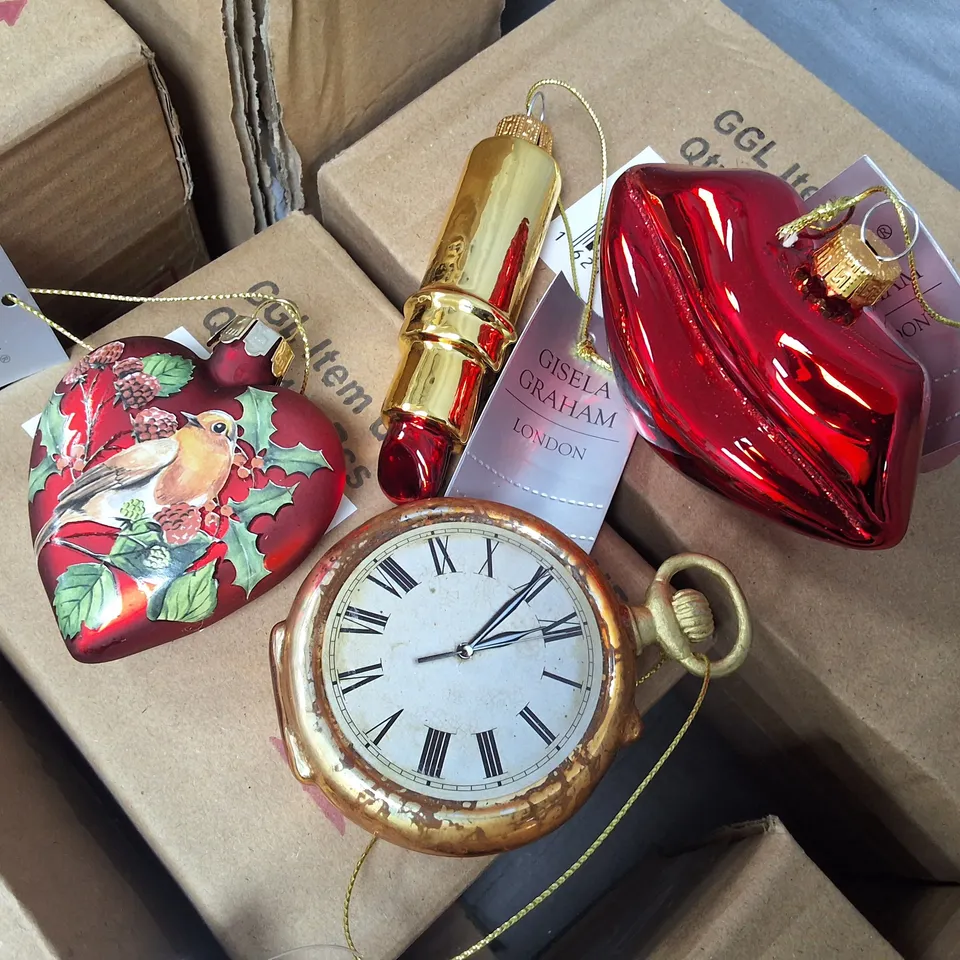 LOT OF 8 MULTI-PACKS OF BRAND NEW GISELA GRAHAM BAUBLES