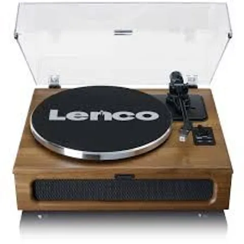 BOXED LENCO LS-410WA TURNTABLE AND BLUETOOTH RECEPTION