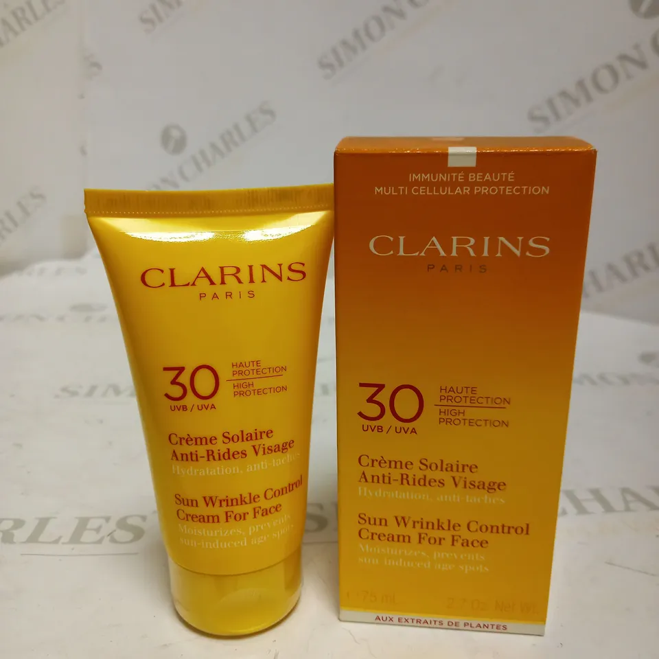CLARINS SUN WRINKLE CONTROL CREAM FOR FACE 