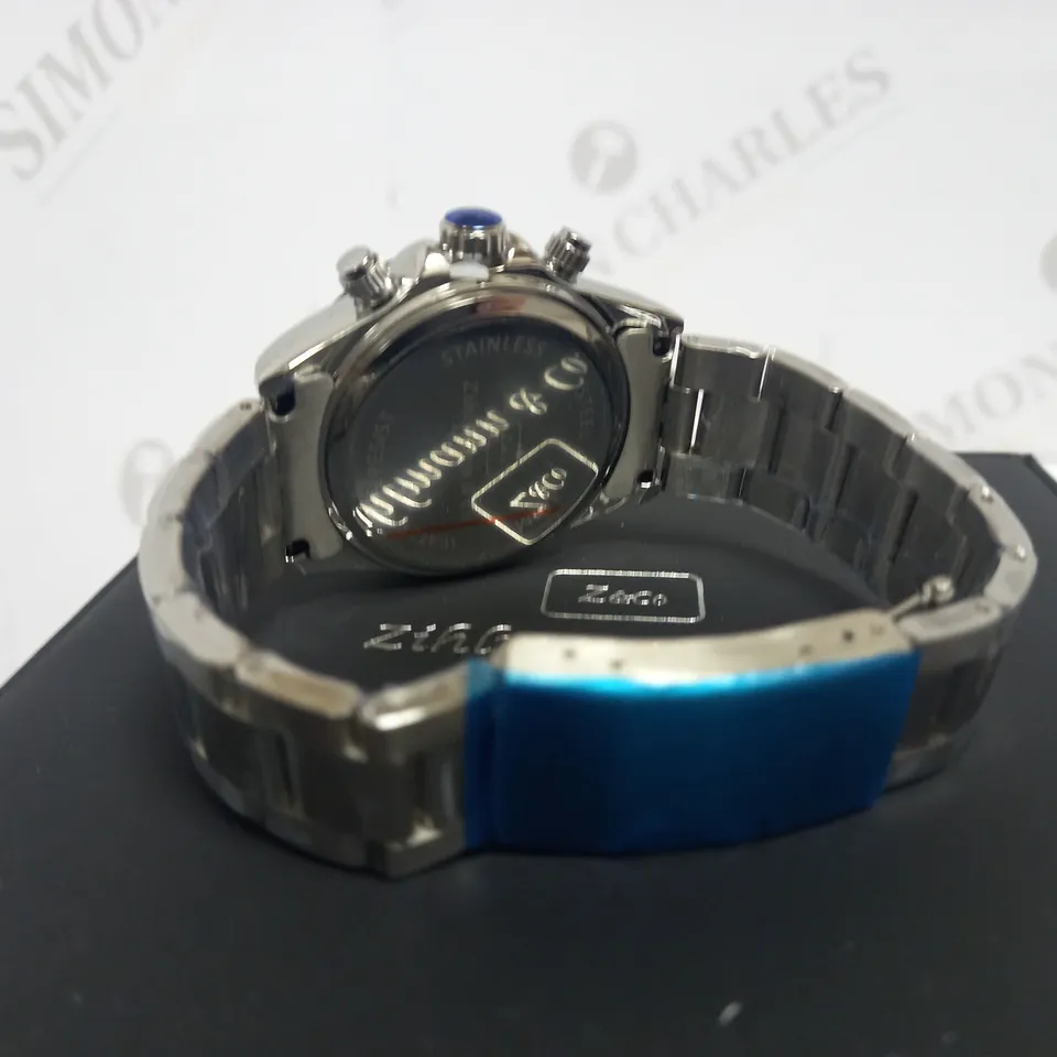 ZIHLMANN & CO CHRONOGRAPH STYLE BRACELET STRAP WATCH