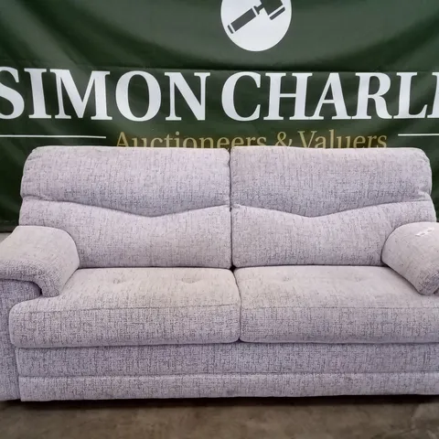 DESIGNER G PLAN STRATFORD 3 SEATER SOFA - HARBOUR SLATE FABRIC