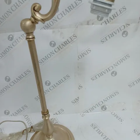 MARTINEZ Y ORTS DESK LAMP WITH MAT SHADED FLEMISH FINISH