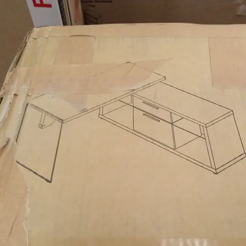 BOXED JAHNKE CORNER DESK (1 BOX)