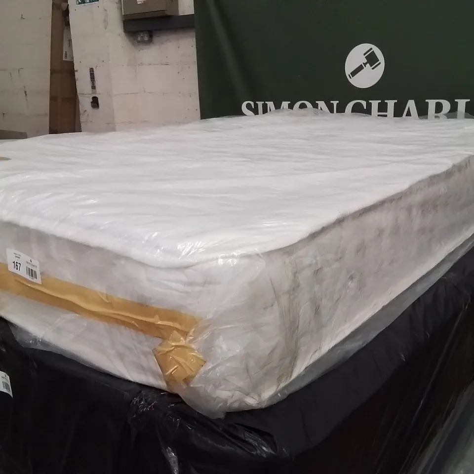 QUALITY BAGGED 20CM MEMORY FOAM POCKET SPRUNG SMALL DOUBLE MATTRESS