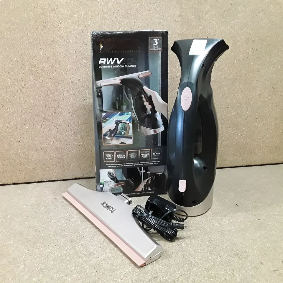 BOXED TOWER RWV10 CORDLESS WINDOW CLEANER 