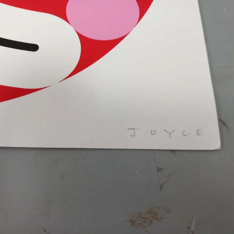 JAMES JOYCE 'THE TRUTH ISN’T GOOD ENOUGH', 2023 SIGNED PRINT NUMBERED #16/25