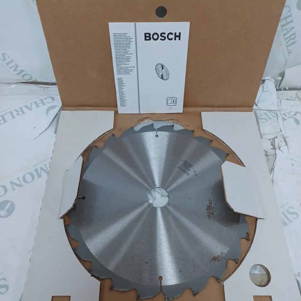 BOXED BOSCH CIRCULAR SAW BLADE 