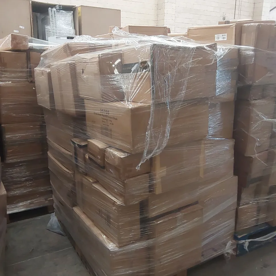 PALLET CONTAINING A VERY LARGE QUANTITY OF ASSORTED LIGHTING PRODUCTS